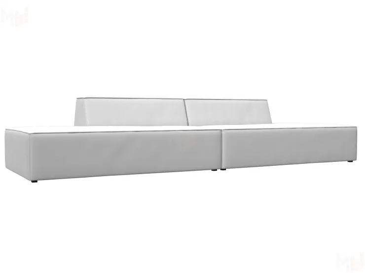 Диван прямой модульный Монс лофт ( GRIFON 01 белый )