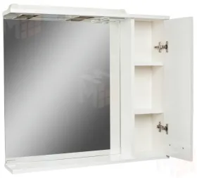 Шкаф-зеркало Cube 75 Эл. левый/правый Домино 