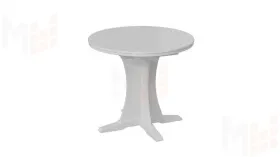 Стол обеденный Amadeo 1 - МО-036 Белый матовый