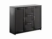 Тумба Сириус 2 двери 3 ящика 117*95 венге