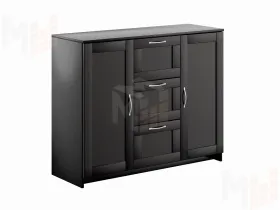 Тумба Сириус 2 двери 3 ящика 117*95 венге