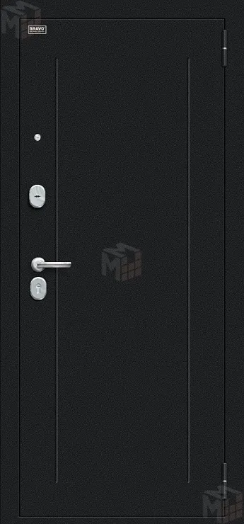 Входная металлическая дверь Флэш с зеркалом Wenge