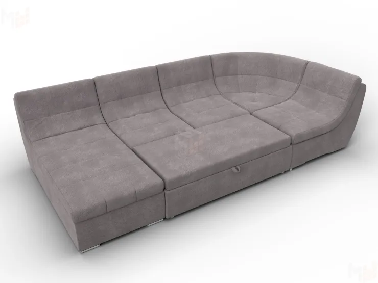 Диван П-образный модульный Холидей ( LAIM 04 бежевый )