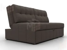 Диван прямой Лига-107 (140) ( Амур 05 коричневый )