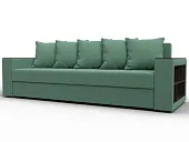Диван прямой Дубай Лайт ( Амур 11 зеленый )