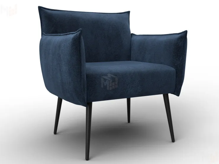 Кресло Лига-083 ( велюр TOWER 13 синий )