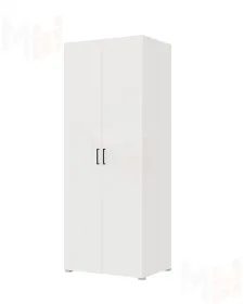 Шкаф Бостон 2-х створчатый 1000 (белый)