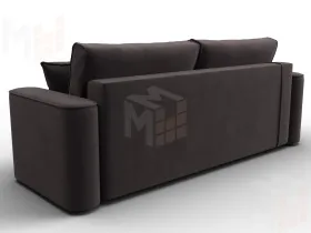 Диван прямой Лига-118 НПБ ( SEVEN 727 коричневый )