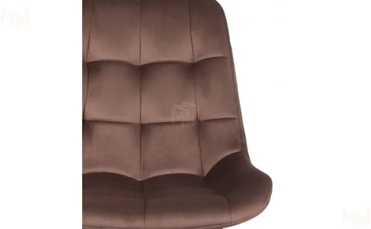 Стул поворотный Эйден М Confetti coffee/черный