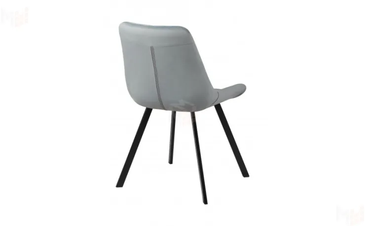 Стул поворотный Эйден М Confetti dusty blue/черный