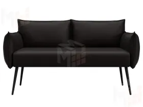 Диван прямой Лига-083 ( экокожа GRIFON 12 коричневый )