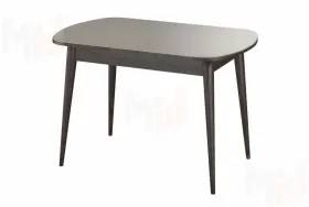 Стол раскладной Хоста с цилиндрическими опорами Капучино