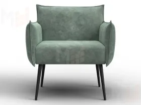 Кресло Лига-083 ( велюр BRUT 08 зеленый )