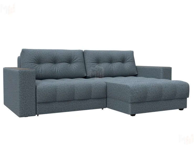 Диван угловой с декором Лига-049 НПБ