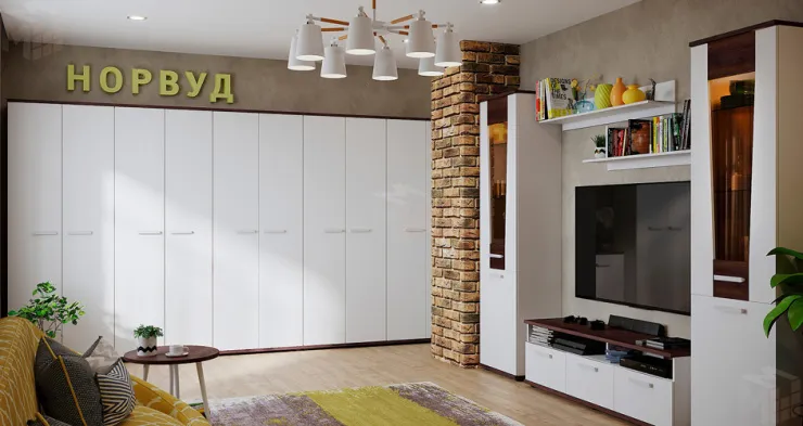 Гостиная НОРВУД  2