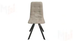 Стул Аспен К2 Черный муар Велюр Confetti Smoke