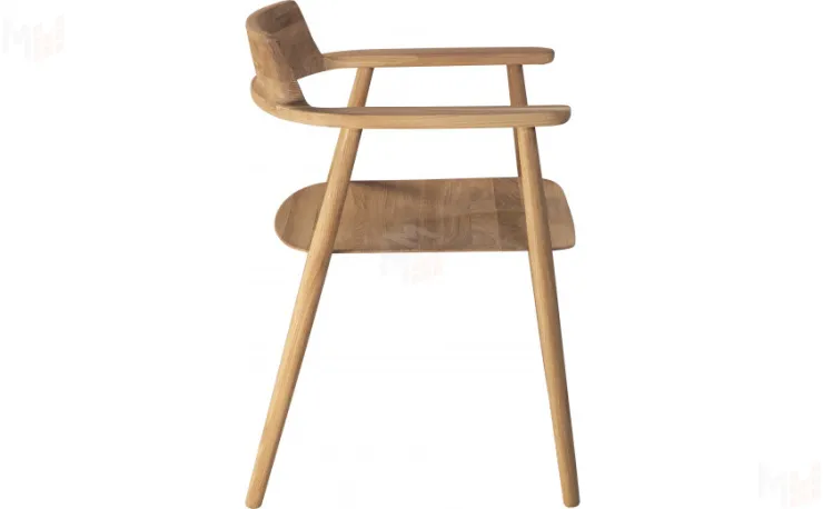 Кресло деревянное из массива дуба Сэн Дуб натуральный