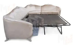 Диван Мокко угловой 3-у-2 бежевый