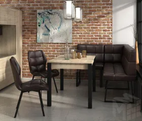 Кухонный диван РЕАЛ барнео умбер