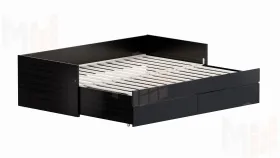 Кровать-кушетка раздвижная Кастор 90*200 (венге)