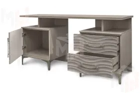 Туалетный столик Гравита серый камень глянец