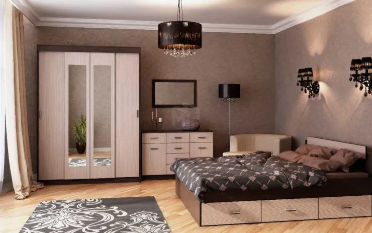 МОДУЛЬНАЯ МЕБЕЛЬ ДЛЯ СПАЛЬНИ СОФИЯ