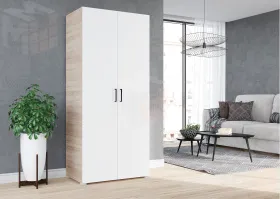 Шкаф VICTOR сонома/белый