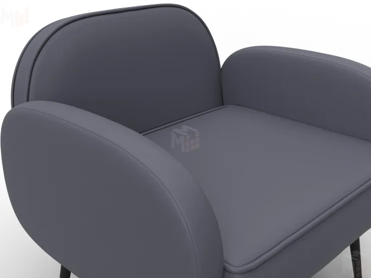 Кресло Лига-086 ( GRIFON 15 серый )