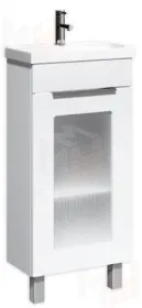 Тумба под умывальник "Миранда 40 Кристалл" без ящика Айсберг
