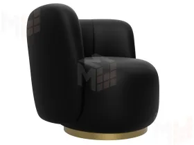 Кресло Лига-072 ( экокожа GRIFON 18 черный )