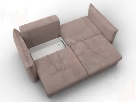 Диван прямой Лига-100 НПБ ( TOWER 05 бежевый )