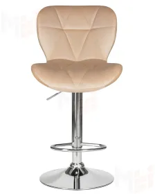 Стул барный DOBRIN BARNY (бежевый велюр (MJ9-10))