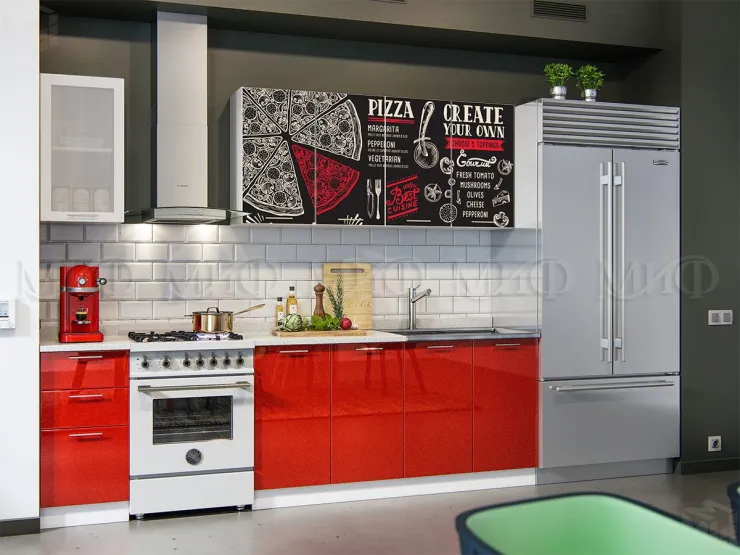 Кухня Пицца 2,0 МДФ