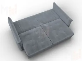 Диван прямой Лига-100 НПБ ( TOWER 10 серый )