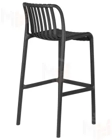 Стул барный DOBRIN CHLOE BAR (темно-серый)