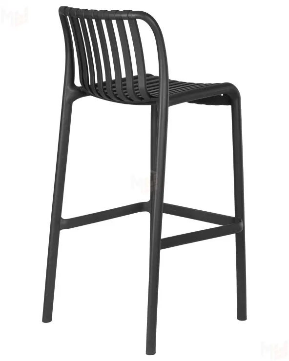 Стул барный DOBRIN CHLOE BAR (темно-серый)