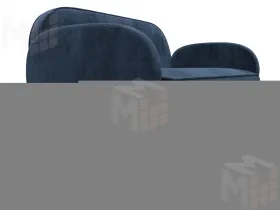 Диван прямой Лига-086 ( TOWER 13 синий )