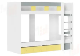 Кровать 2х-ярусная КУБО  КР-001