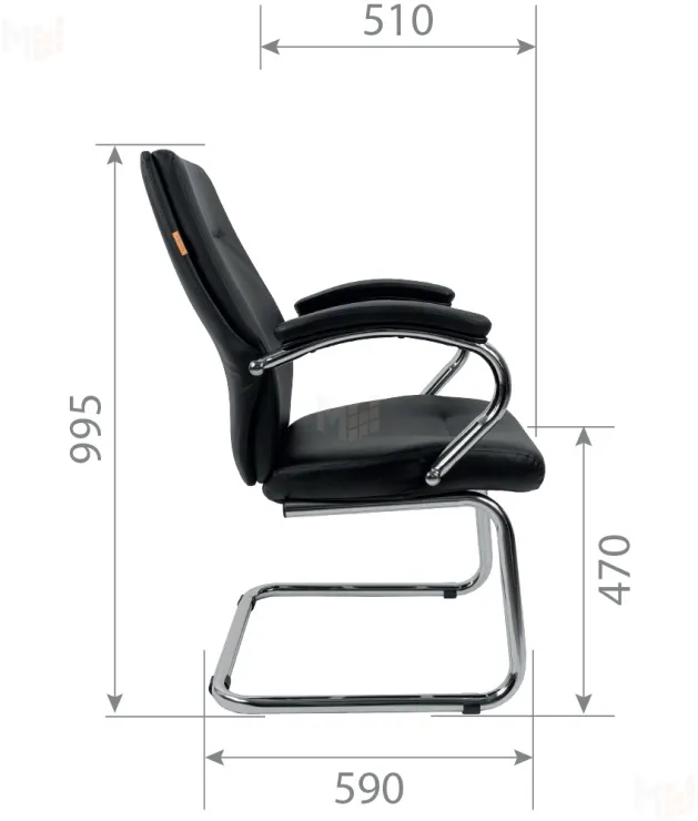 Кресло посетителя CHAIRMAN 495