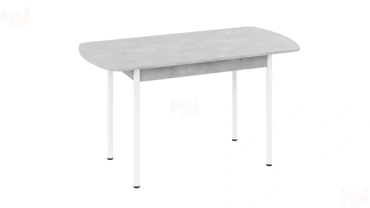 Стол обеденный Крит Белый, Ателье светлый