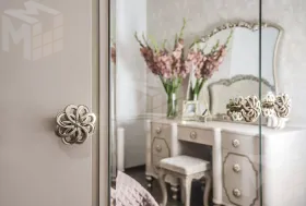 Шкаф Лали 5-дверный бежевый