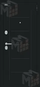 Входная металлическая дверь Пик Букле черное/Dark Barnwood