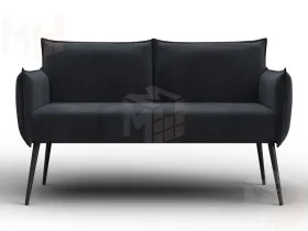 Диван прямой Лига-083 ( велюр TOWER 11 темно-серый )