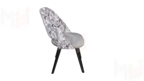 Стул Сириус тип 1  Черное дерево / тк. №123 / тк.121