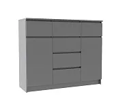 Комод Мори 1200.4 графит