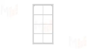 Стеллаж Фора 8 белый