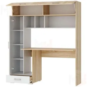 Компьютерный стол ПКС-1 сонома/белый