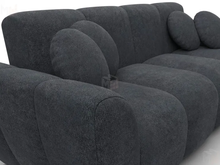 Диван-книжка Лига-129 ( LAIM 26 темно-серый )