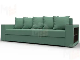 Диван прямой Дубай Лайт ( Зеленый )