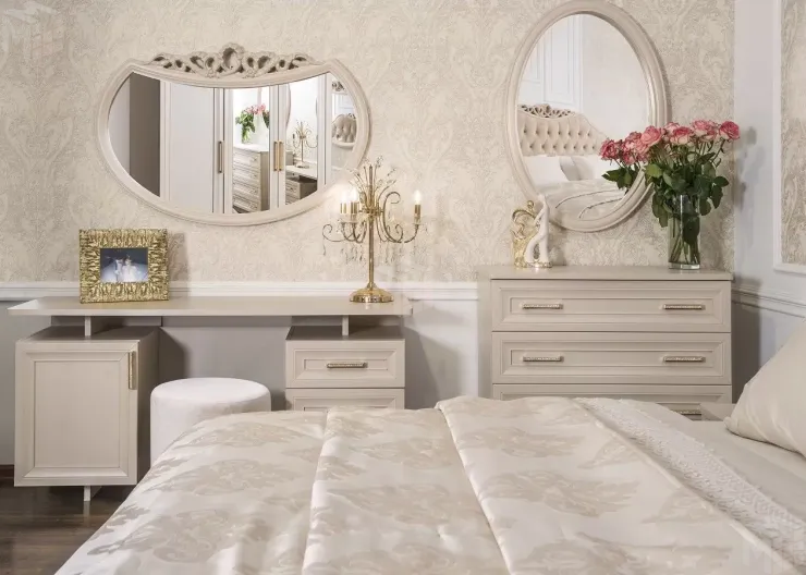 Туалетный столик Мокко бежевый